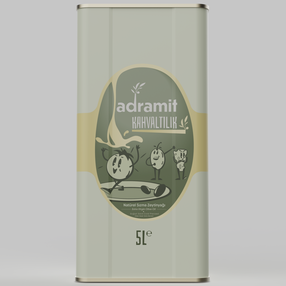 Kahvaltılık - Erken Hasat Soğuk Sıkım Zeytinyağı (5lt)