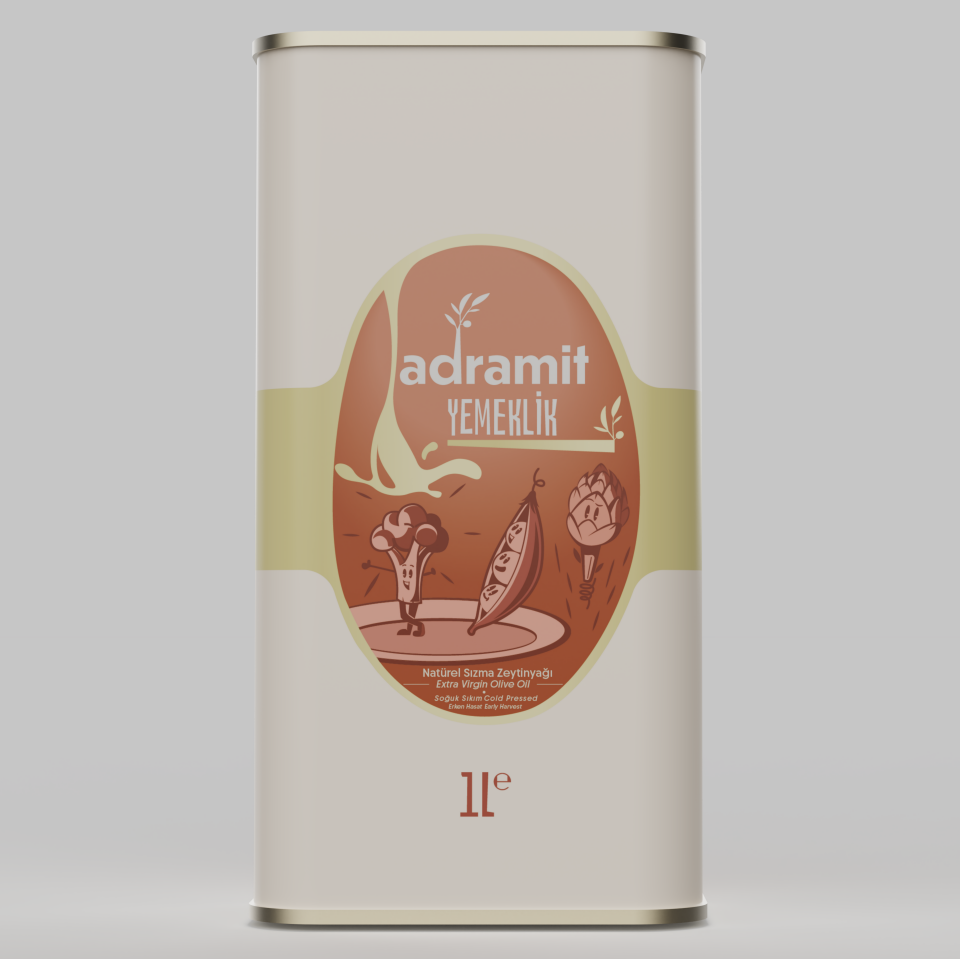 Yemeklik - Erken Hasat Soğuk Sıkım Zeytinyağı (1lt)