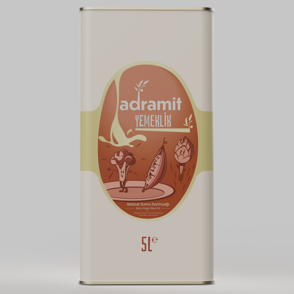 Yemeklik - Erken Hasat Soğuk Sıkım Zeytinyağı (5lt)